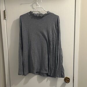 Maurices Heather Gray Knit Top